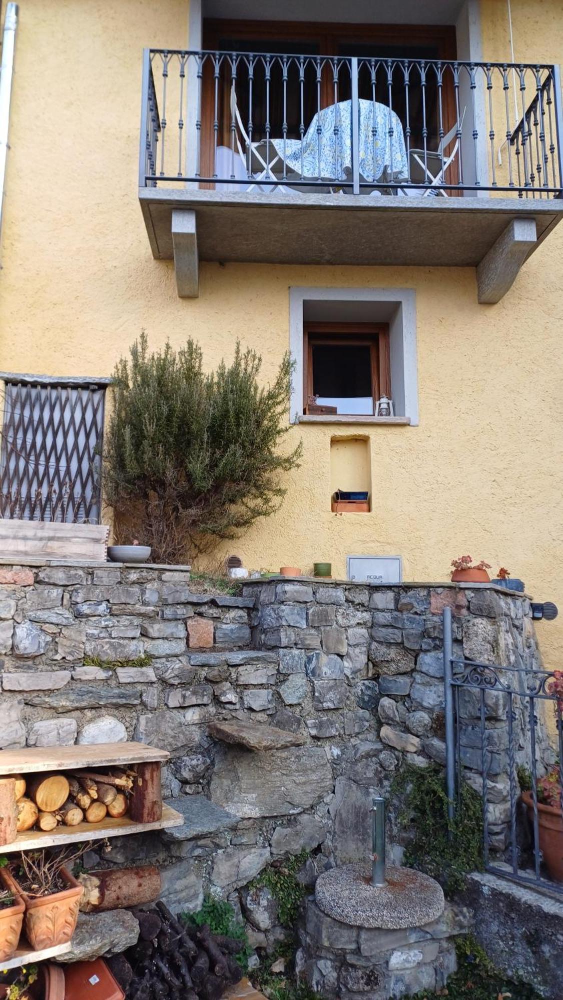 Casa Vista Lago E Giardino Porlezza Bagian luar foto